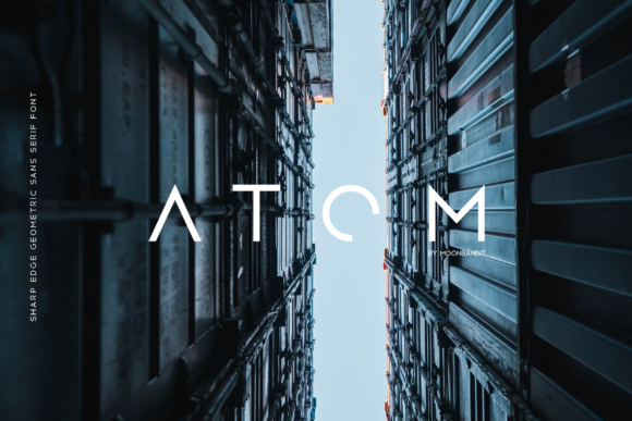 Atom: A Modern Display Typeface for Striking Visuals