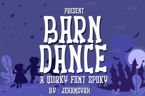 Barn Dance: A Display Font for Bold, Creative Projects