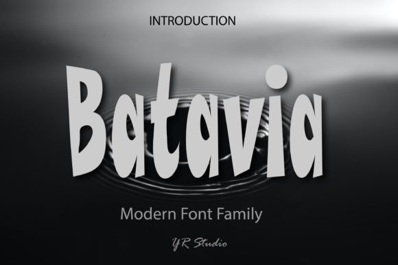 Batavia: The Quirky Display Font That Brings Modern Personality to Your Designs