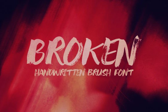 Broken and Bold: Unleash Creative Energy with This Font