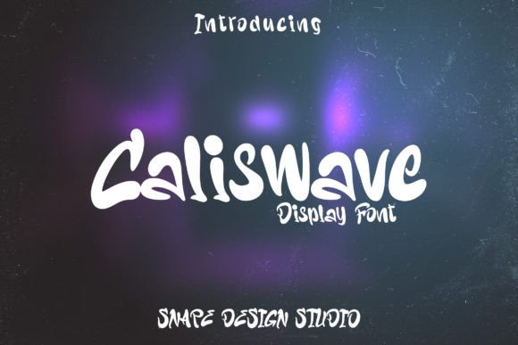 Caliswave: A Unique Retro Display Font