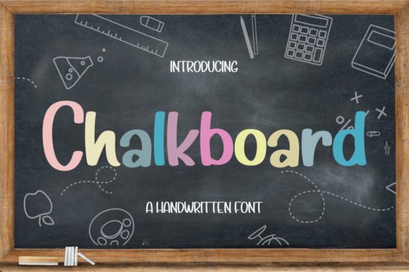 Chalkboard: A Fun and Smart Display Font