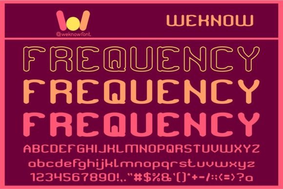 Frequency: A Techno Sci-Fi Font for Bold Visual Identities