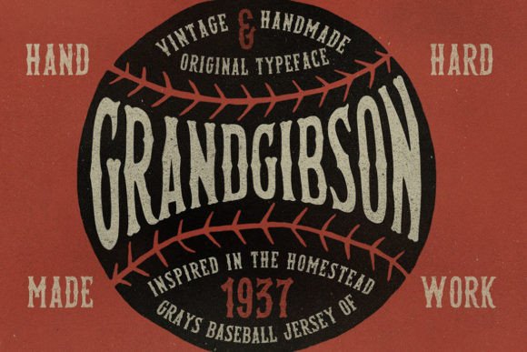 Grand Gibson: A Vintage Display Typeface for Modern Design