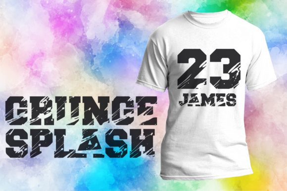 Grunge Splash: A Bold Display Font for Impactful Design