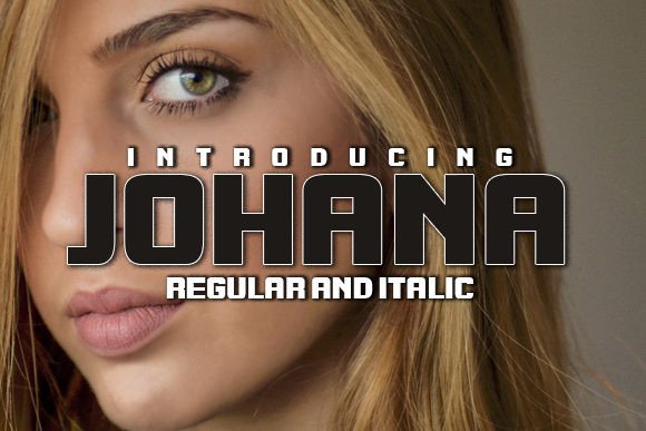 Johana: A Superb Display Font for Creative Projects
