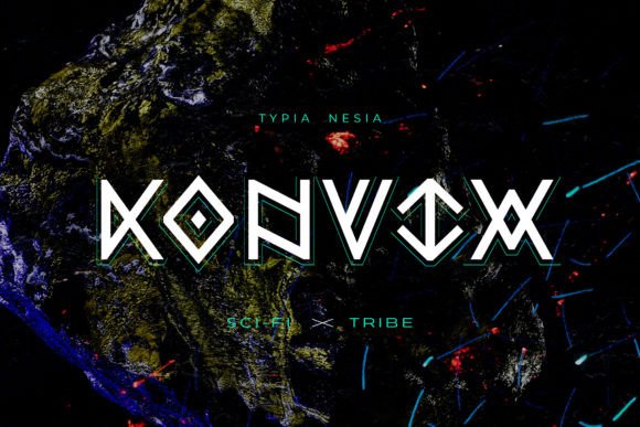 Konvix: The Modern Sci-Fi Font for Futuristic Designs