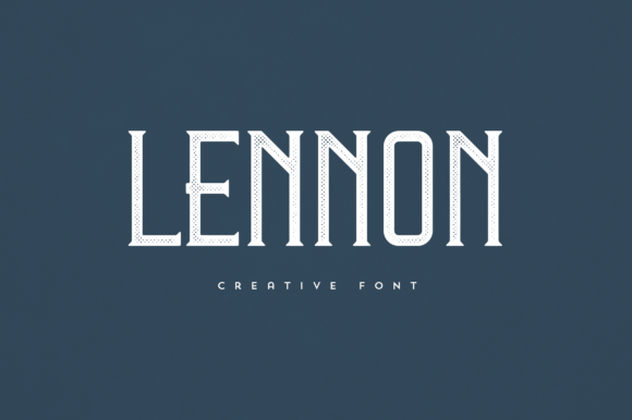 Lennon: The Elegant Display Font for Unique Design