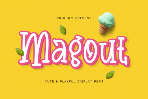 Magout: Urban Style Display Font for Modern Designs