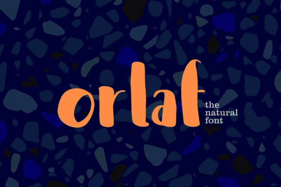 Orlaf: A Cute and Bulky Display Font