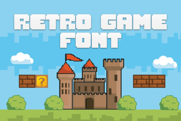 Retro Game: A Bold Typeface for Unforgettable Designs