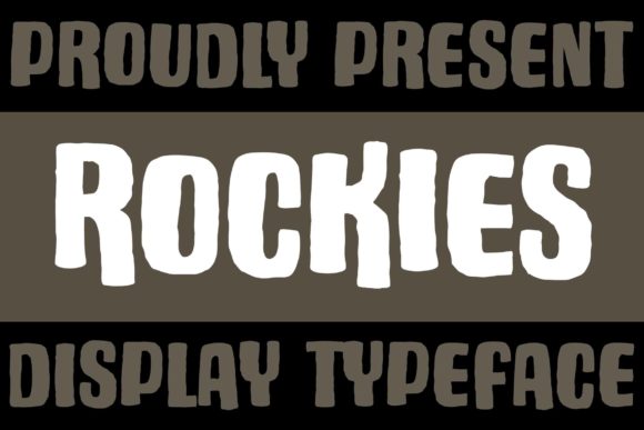 Rockies: A Bold Typeface for Creative Impact