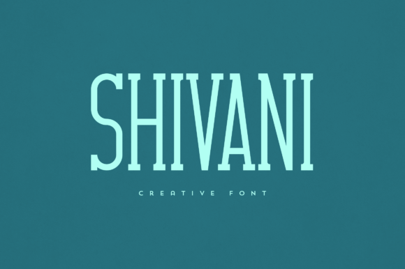 Shivani: An Elegant Display Font for Unique Typography