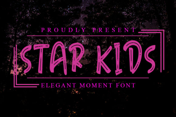 Star Kids: A Playful Font for Joyful Designs