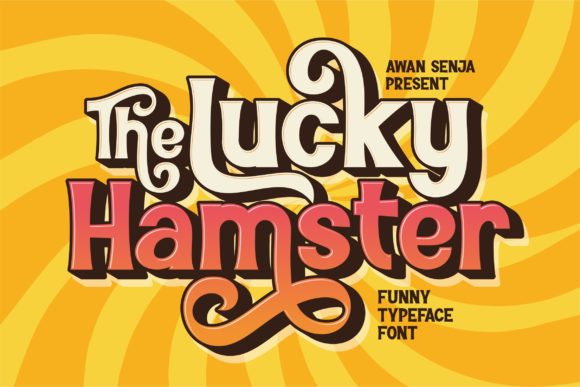 The Lucky Hamster: A Playful Font for Creative Projects